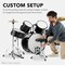 Best Choice Products 5-Piece Beginner Drum Set w/ Snare, Bass, Toms, Cymbal, Hi-Hat, Sticks, Drum Pedal